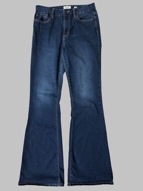 Miss Me Dark Wash High-Rise Flare Leg Jeans